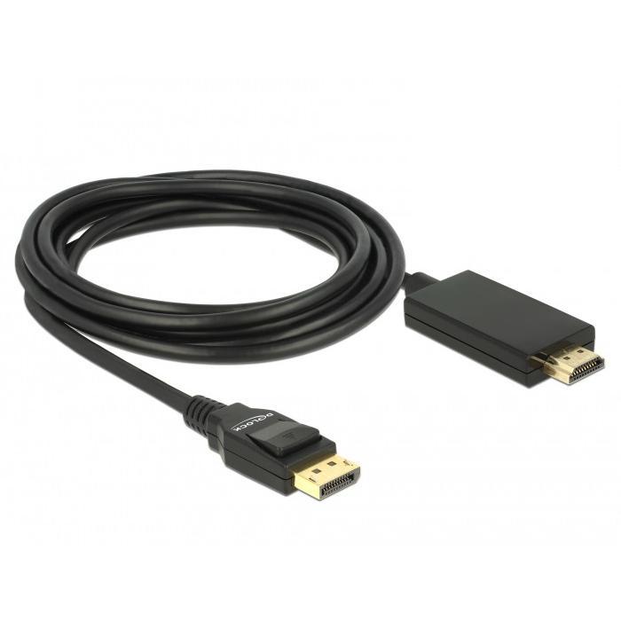 Displayport 1.2 í HDMI, 4k kapall, 3m - image 2 [4299e12571]