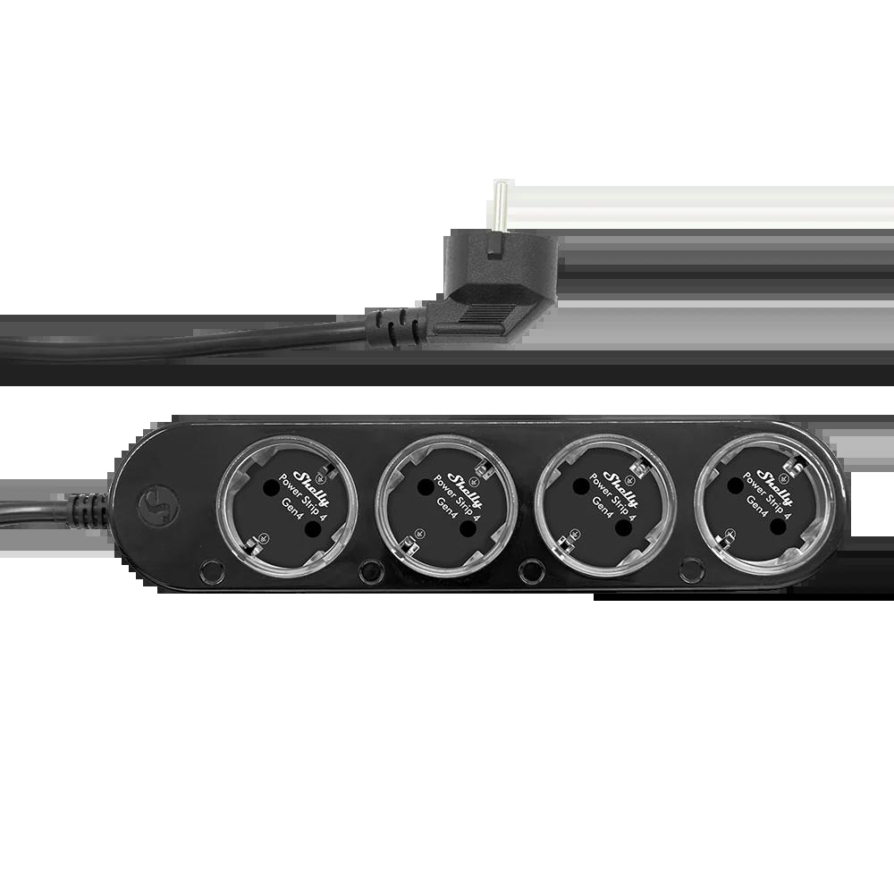 Shelly Power Strip 4 Gen4, svart - image 2 [ca13e1901c]