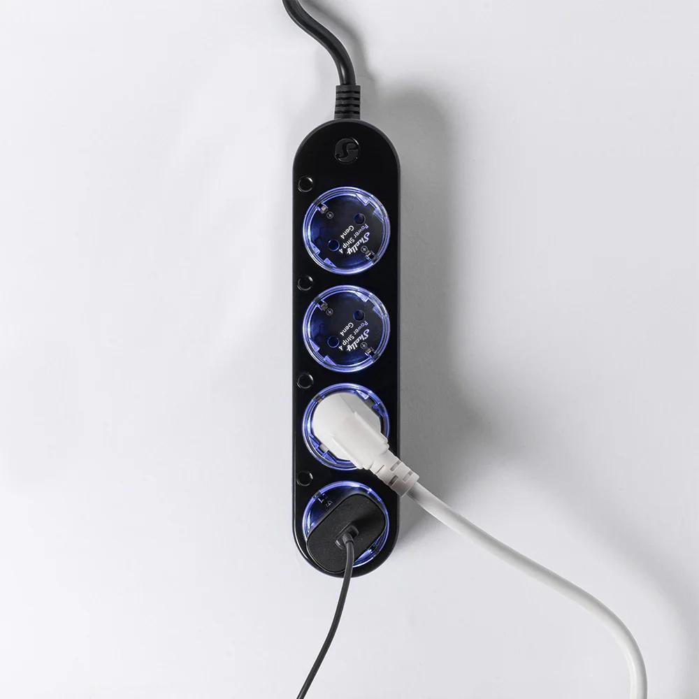 Shelly Power Strip 4 Gen4, svart - image 4 [d9435779a2]