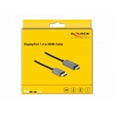 Delock Displayport 1.4 í HDMI, 4K 60Hz HDR kapall, hann/hann, 3 metrar - image 4 [a11ee6c90b]