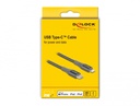 Delock USB-C í Lightning 2m ofinn kapall, grár - image 5 [c0ef3d1c34]