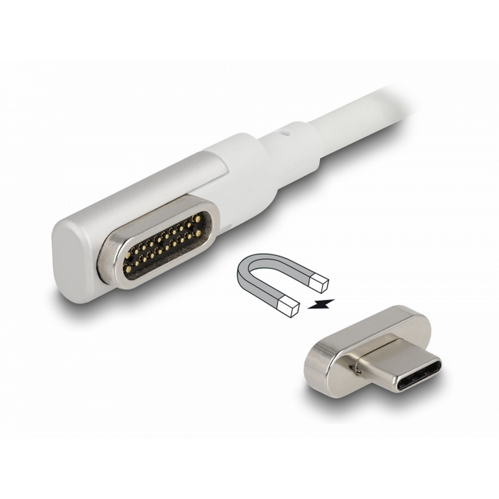 Delock Thunderbolt™ 3 USB-C™ 4K 60 Hz dokkukapall með segultengi, 1.2m - image 8 [3887bdad15]