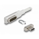 Delock Thunderbolt™ 3 USB-C™ 4K 60 Hz dokkukapall með segultengi, 1.2m - image 8 [3887bdad15]
