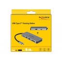 Delock USB-C 4K 87W fartölvudokka með skjátengi - image 10 [8636021ceb]