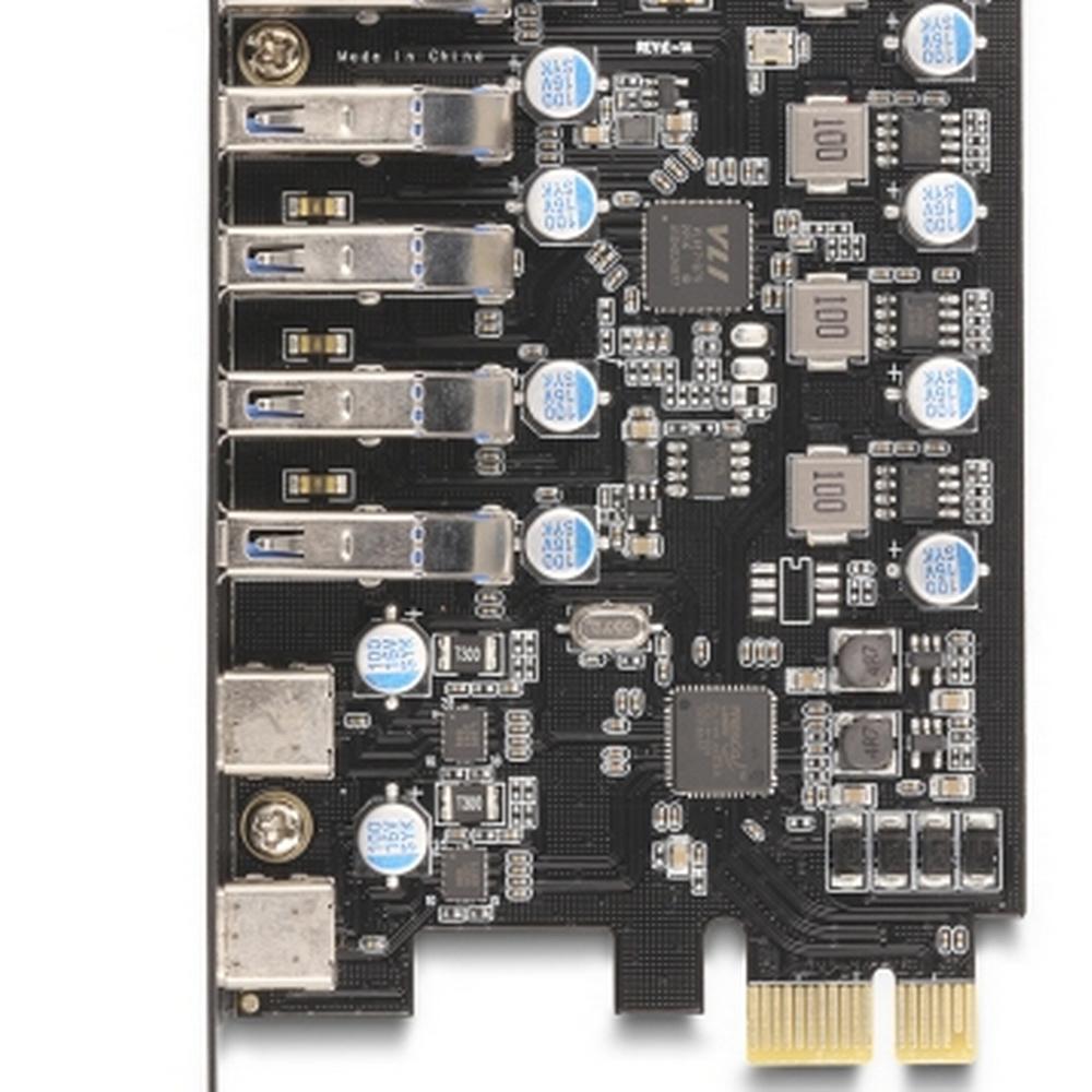 Delock PCIe x1 í 5x USB & 2x USB-C stýrisspjald - image 4 [7716c04f2a]