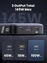 UGREEN 25.000mAh ferðarafhlaða, PD 145W, með upplýsingaskjá - image 3 [f50633a670]