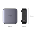 100W UGREEN Nexode 3x USB-C, 1x USB-A PPS PD QC GaN Desktop hleðslutæki, svart - image 5 [53cb5feb12]