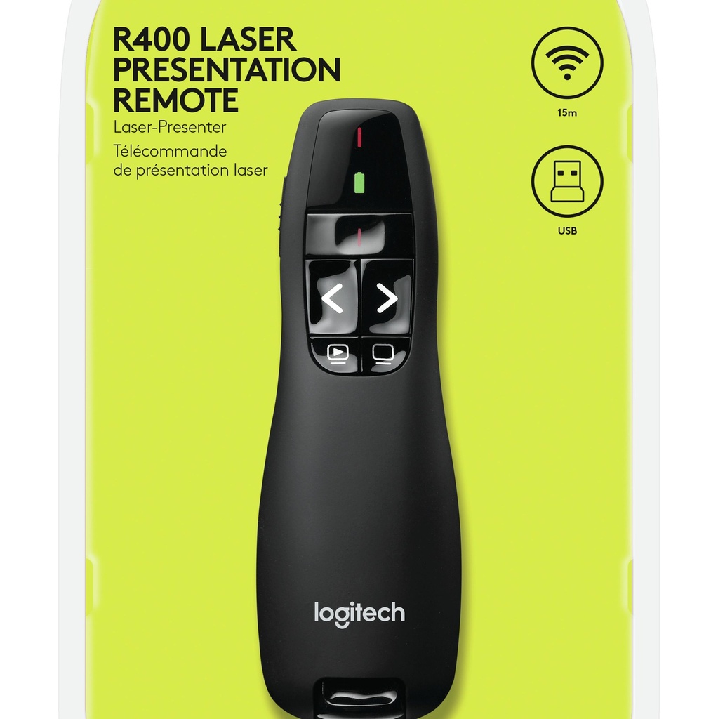 Logitech R400 þráðlaus glærustjóri - image 3 [4efa44eac5]