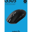 Logitech G G305 Lightspeed þráðlaus leikjamús, Svört - image 16 [c75b781ab9]