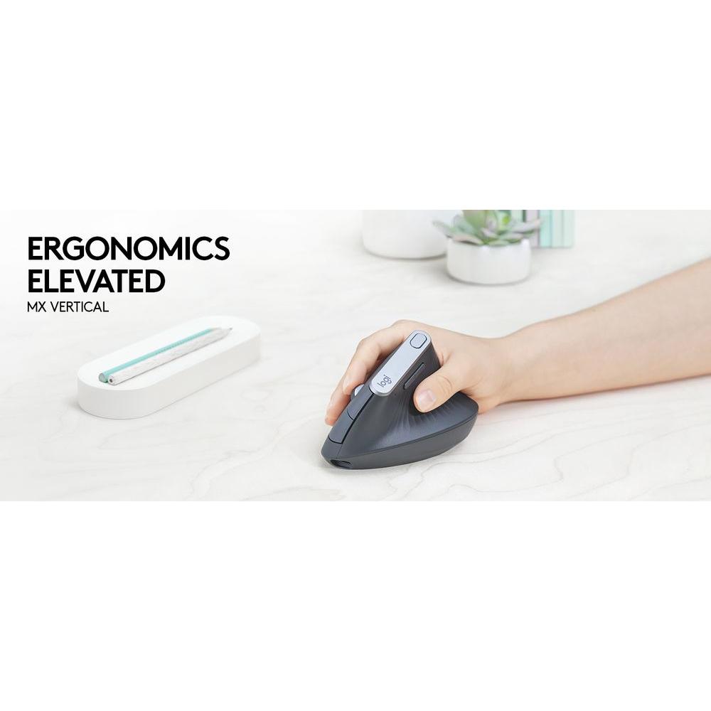 Logitech MX Vertical þráðlaus mús, Svört - image 9 [0b15b1572c]