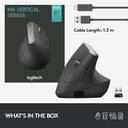 Logitech MX Vertical þráðlaus mús, Svört - image 11 [b3a488208f]