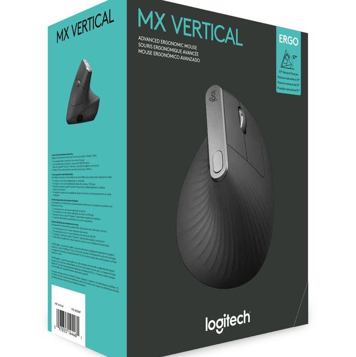 Logitech MX Vertical þráðlaus mús, Svört - image 13 [c101ca8798]
