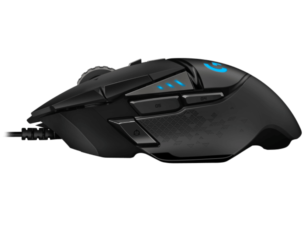 Logitech G502 Hero leikjamús, Svört - image 3 [358bf8a2ef]
