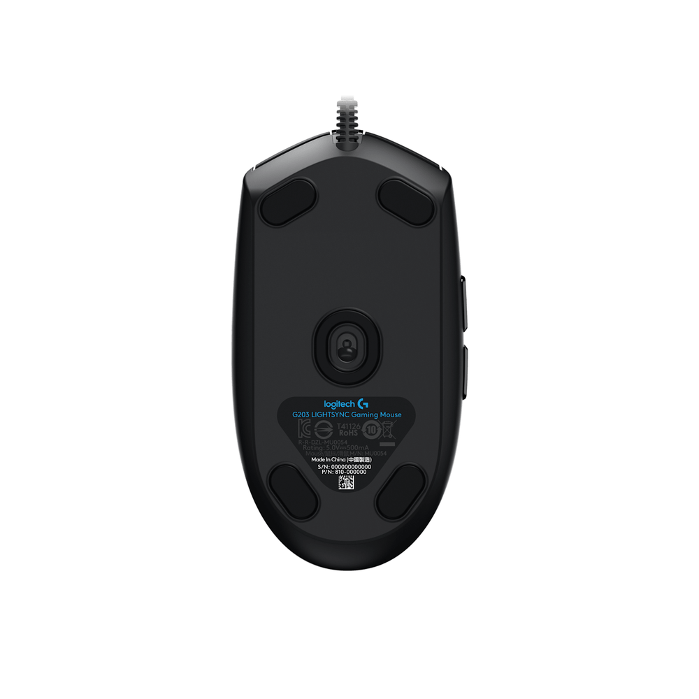 Logitech G G203 Lightspeed leikjamús, Svört - image 10 [188d8e7521]