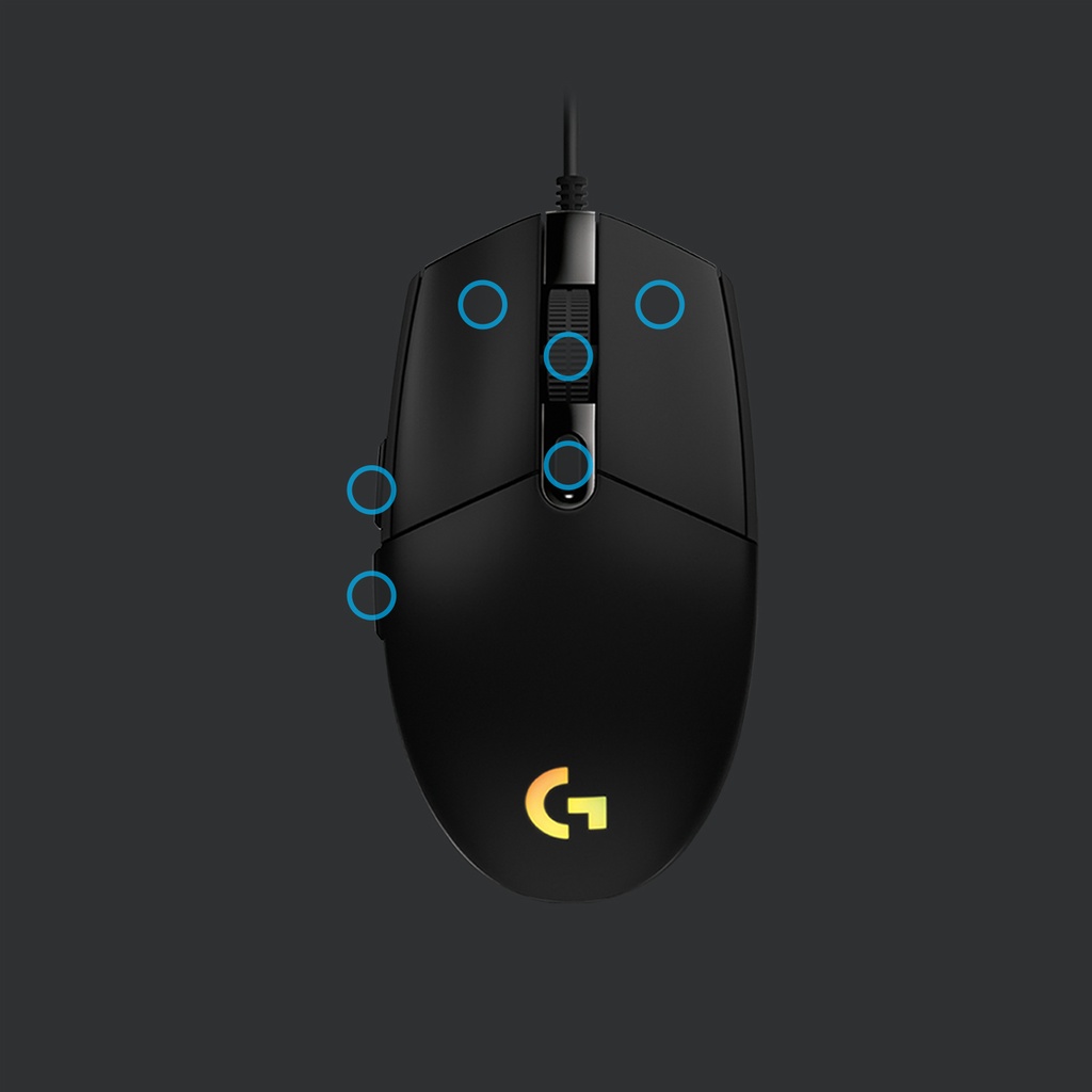 Logitech G G203 Lightspeed leikjamús, Svört - image 15 [02351e35c9]