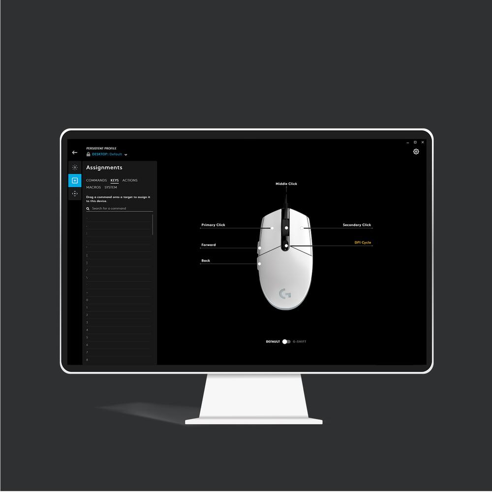 Logitech G G203 Lightspeed leikjamús, Svört - image 20 [b681ac6bc3]