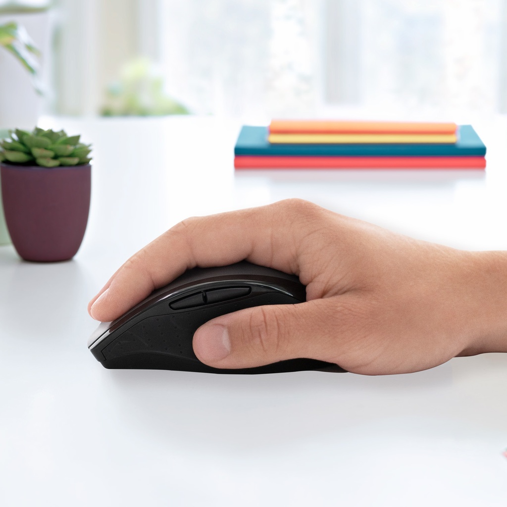 Logitech M705 þráðlaus mús, svört og grá - image 5 [fe80790749]