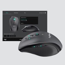 Logitech M705 þráðlaus mús, svört og grá - image 7 [d28fffabe6]