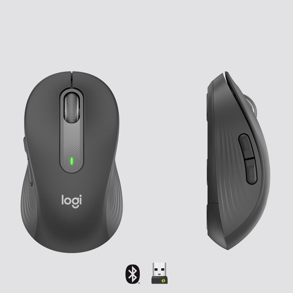 Logitech M650 L Signature þráðlaus mús, svört - image 13 [f466e3177e]
