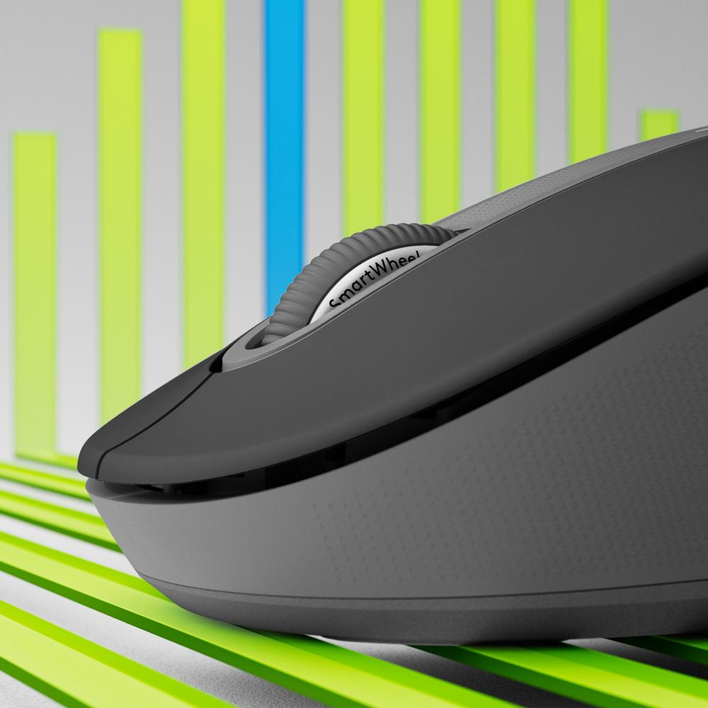 Logitech M650 L Signature þráðlaus mús, svört - image 14 [fa3d4ffa3c]