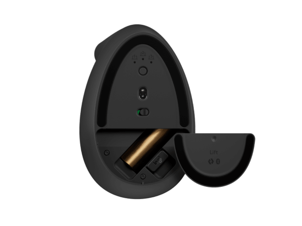 Logitech Lift Vertical þráðlaus mús fyrir örvhenta, Svört - image 5 [71551f97b3]