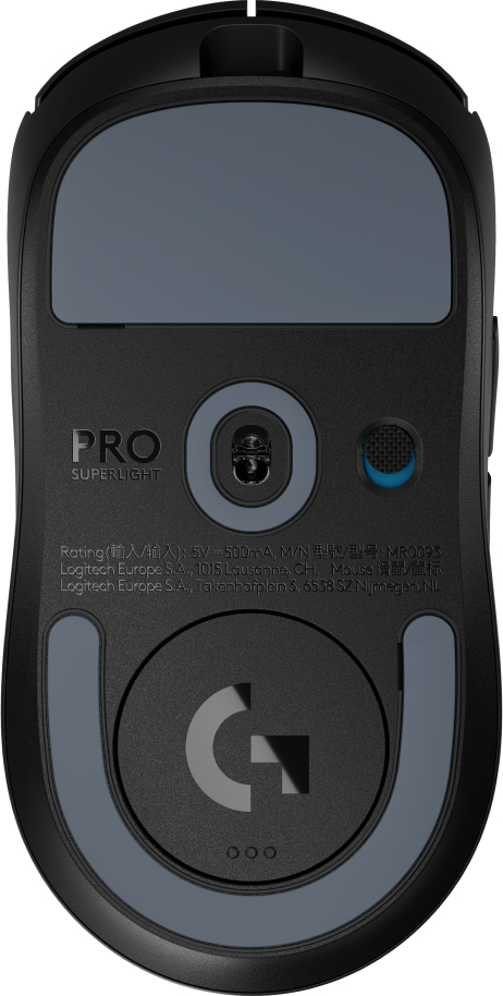 Logitech Pro X Superlight 2 þráðlaus leikjamús, Svört - image 7 [08a433eb69]