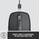 Logitech MX Anywhere 3S þráðlaus fartölvumús, Svört - image 10 [6f2f67cc87]
