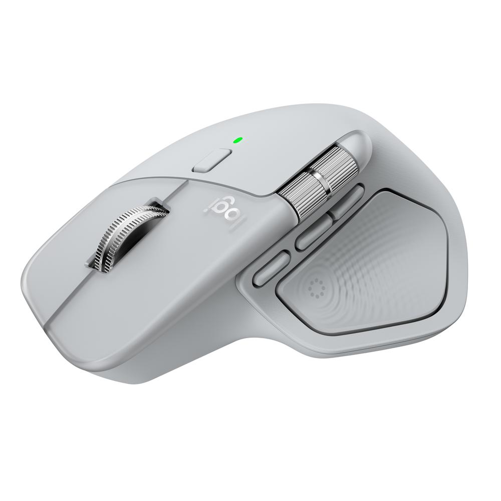 Logitech MX Master 4 Advanced Silent þráðlaus mús, Ljósgrá - image 2 [338c5ff6dd]