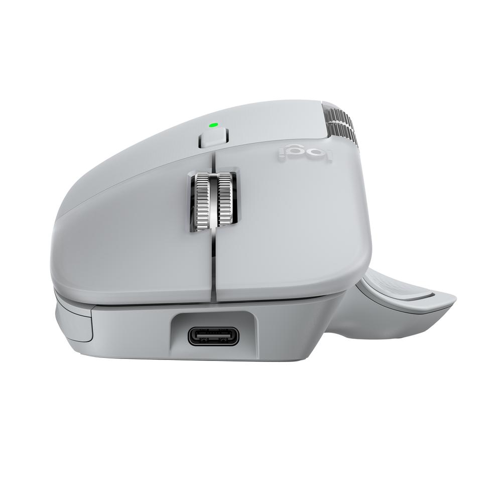 Logitech MX Master 4 Advanced Silent þráðlaus mús, Ljósgrá - image 4 [b44400cbf2]