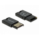 Delock USB 2.0 fyrirferðalítill Micro SD kortalesari, svartur - image 6 [5a25a85dd3]