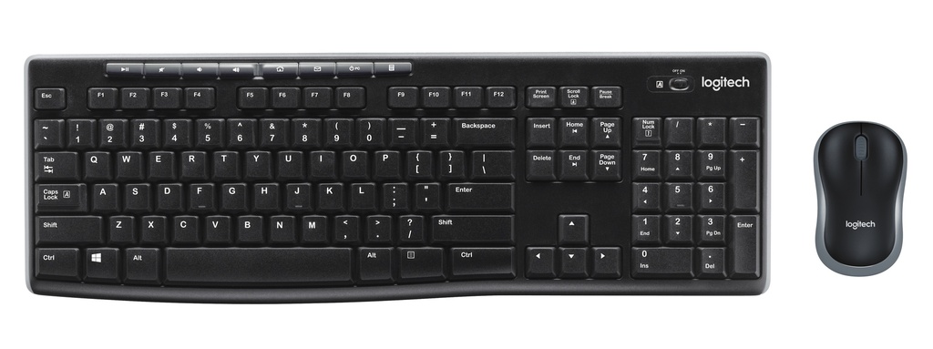Logitech MK270 þráðlaust lyklaborð og mús - image 2 [7d74e5bf87]