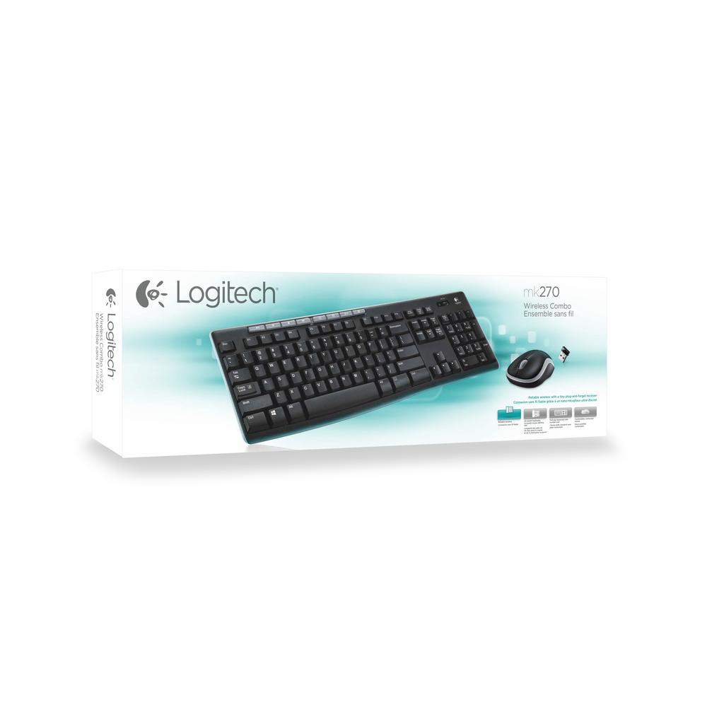 Logitech MK270 þráðlaust lyklaborð og mús - image 10 [357599d4ec]