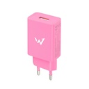 5W Energizer Wonder USB-A hleðslutæki, bleikt