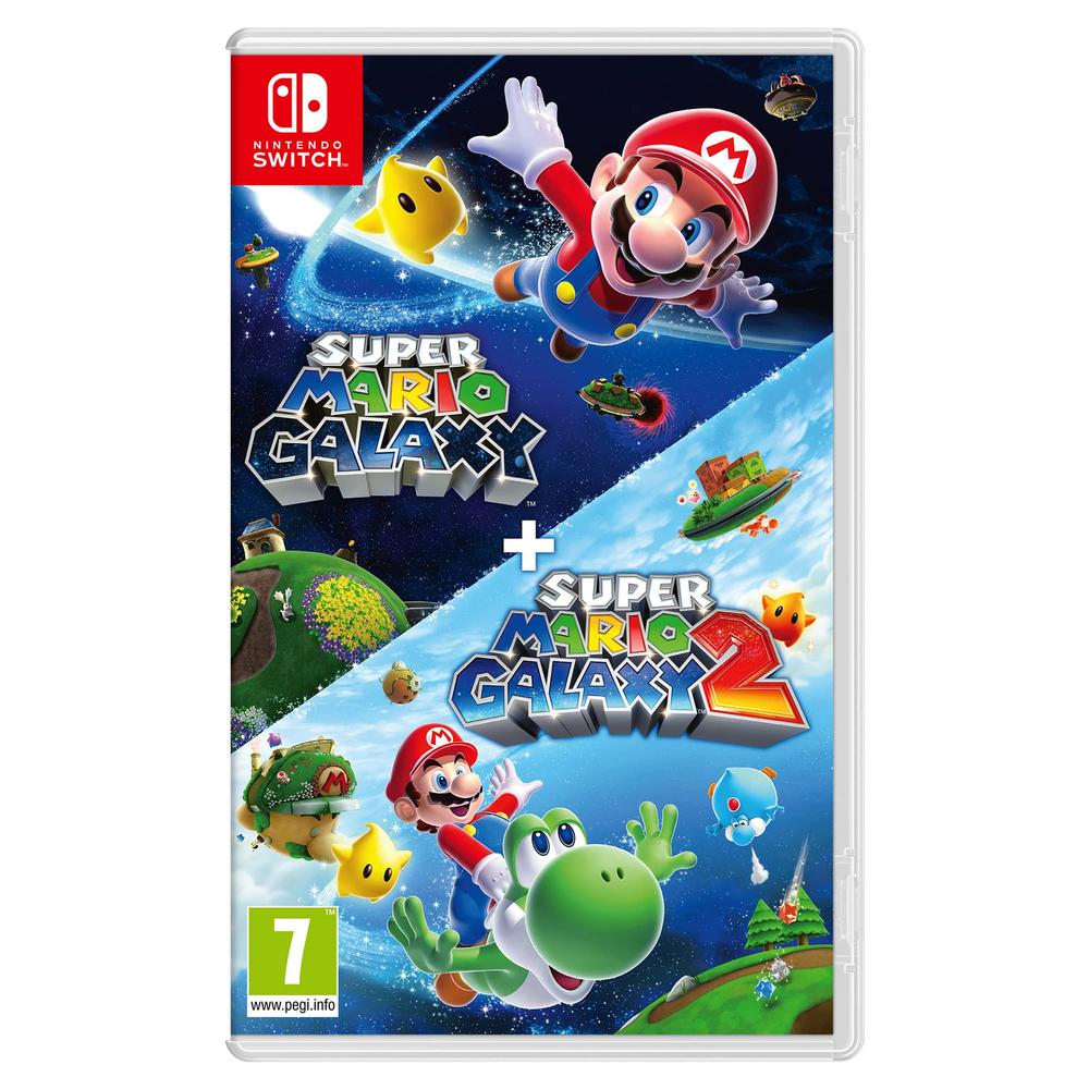 Super Mario Galaxy 1 og Super Mario Galaxy 2 - Nintendo Switch tölvuleikjapakki