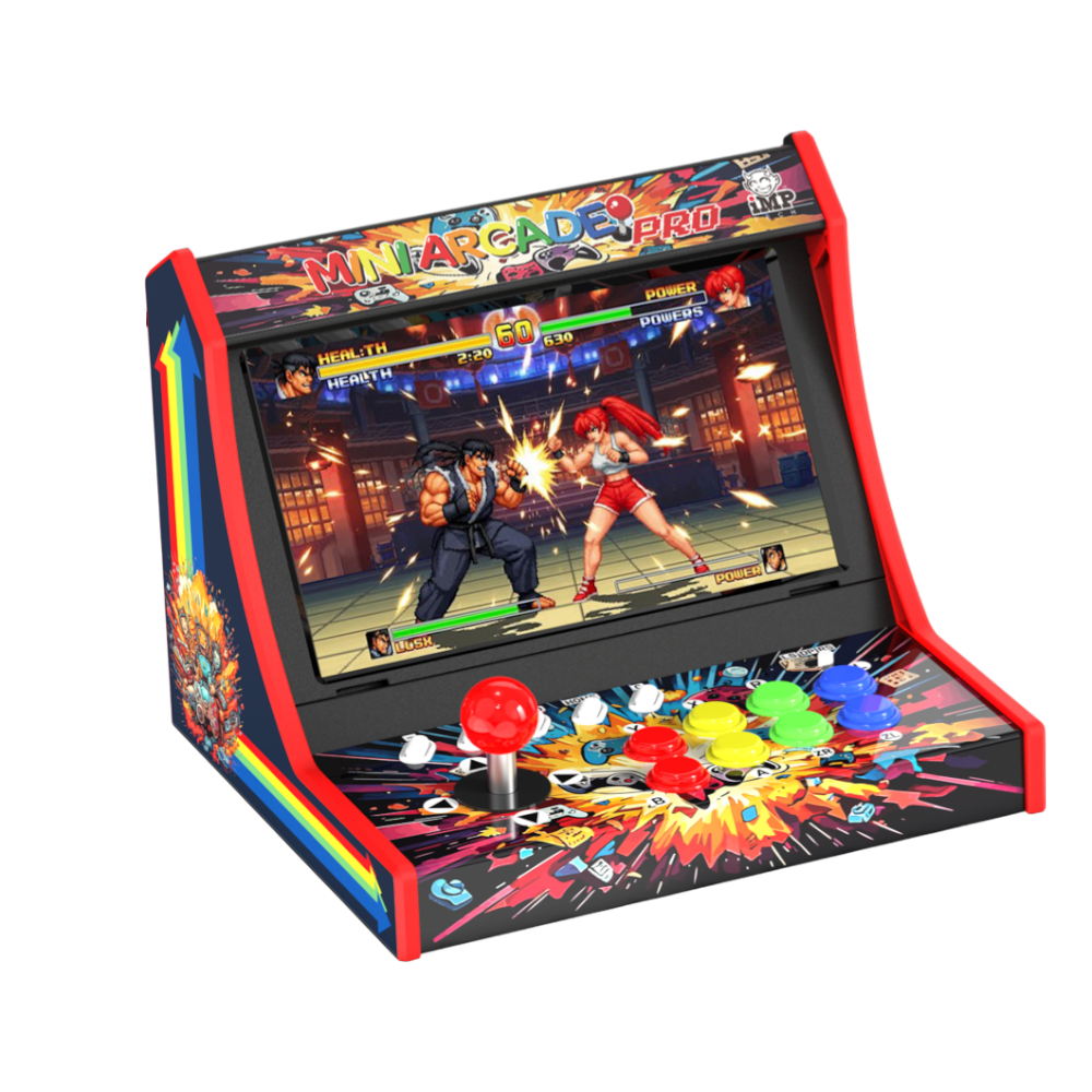 [1303148] iMP Tech Mini Arcade Pro Retro leikjaskápur f. Switch 1/2 leikjavélar