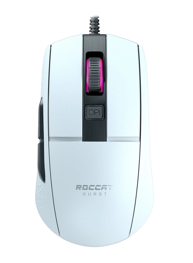 [1388ROC11751] Roccat Burst Core leikjamús, hvít