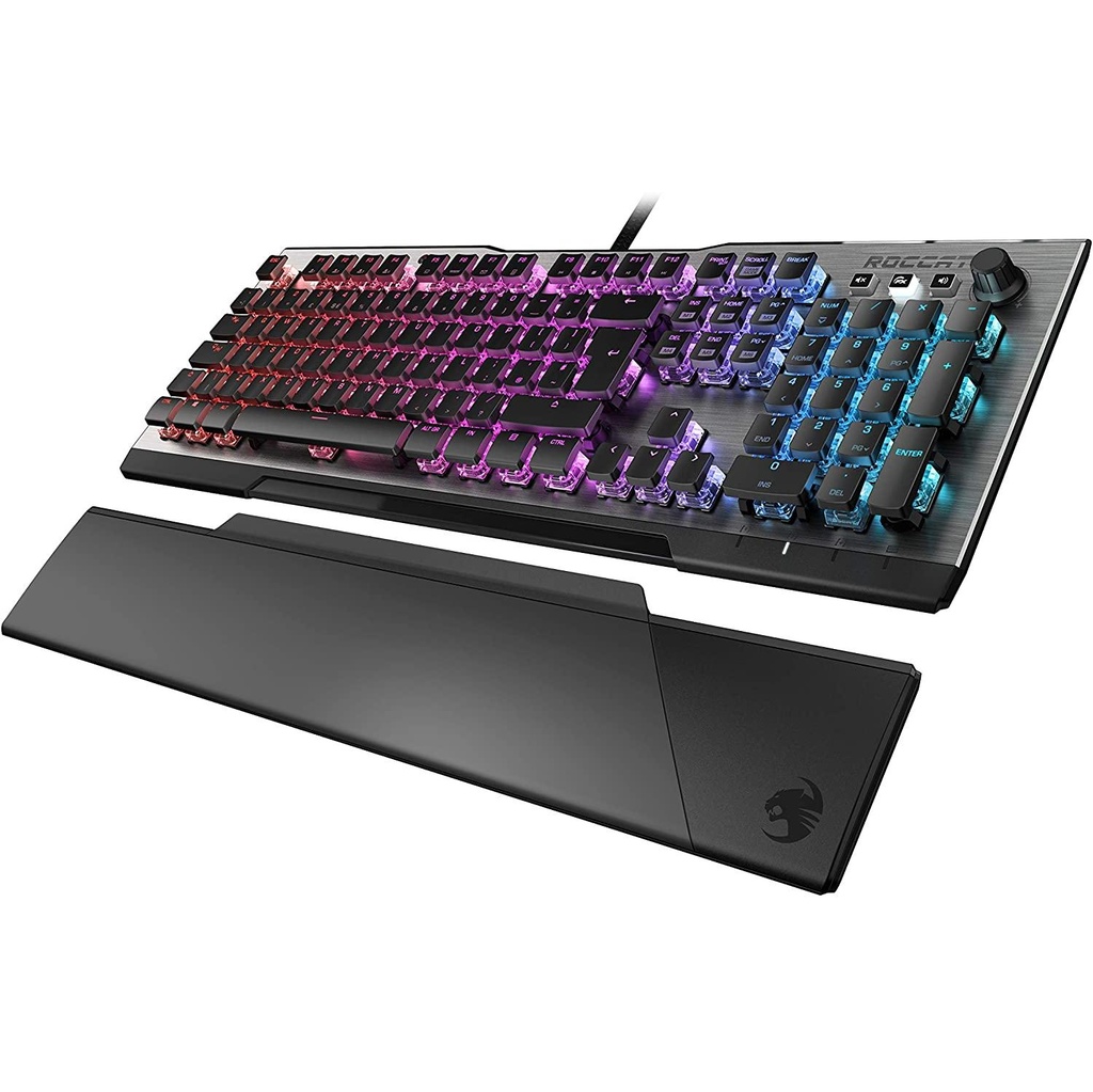 [1388ROC12444B] Roccat Vulcan 120 AIMO RGB mekanískt lyklaborð, Tactile Brown Switch