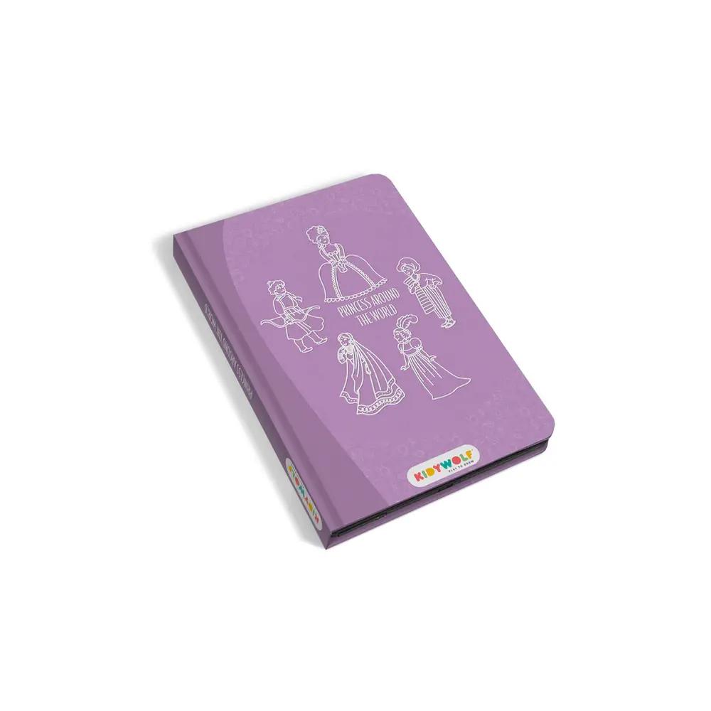 [14140009] Kidywolf teiknibretti mini, prinsessuþema