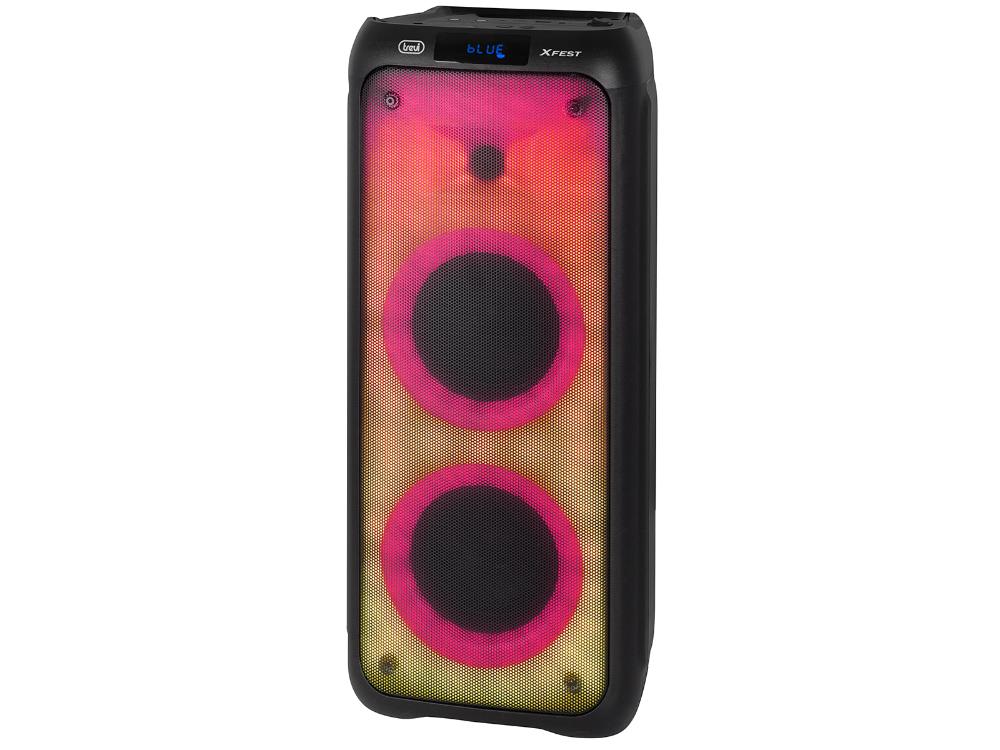 [0X075000] Trevi XF 750 KB 100W Bluetooth RGB ferðahátalari, svartur