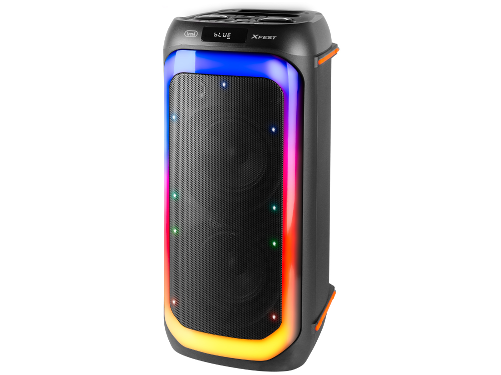 [0X078000] Trevi XF 780 KB 110W Bluetooth RGB ferðahátalari, svartur