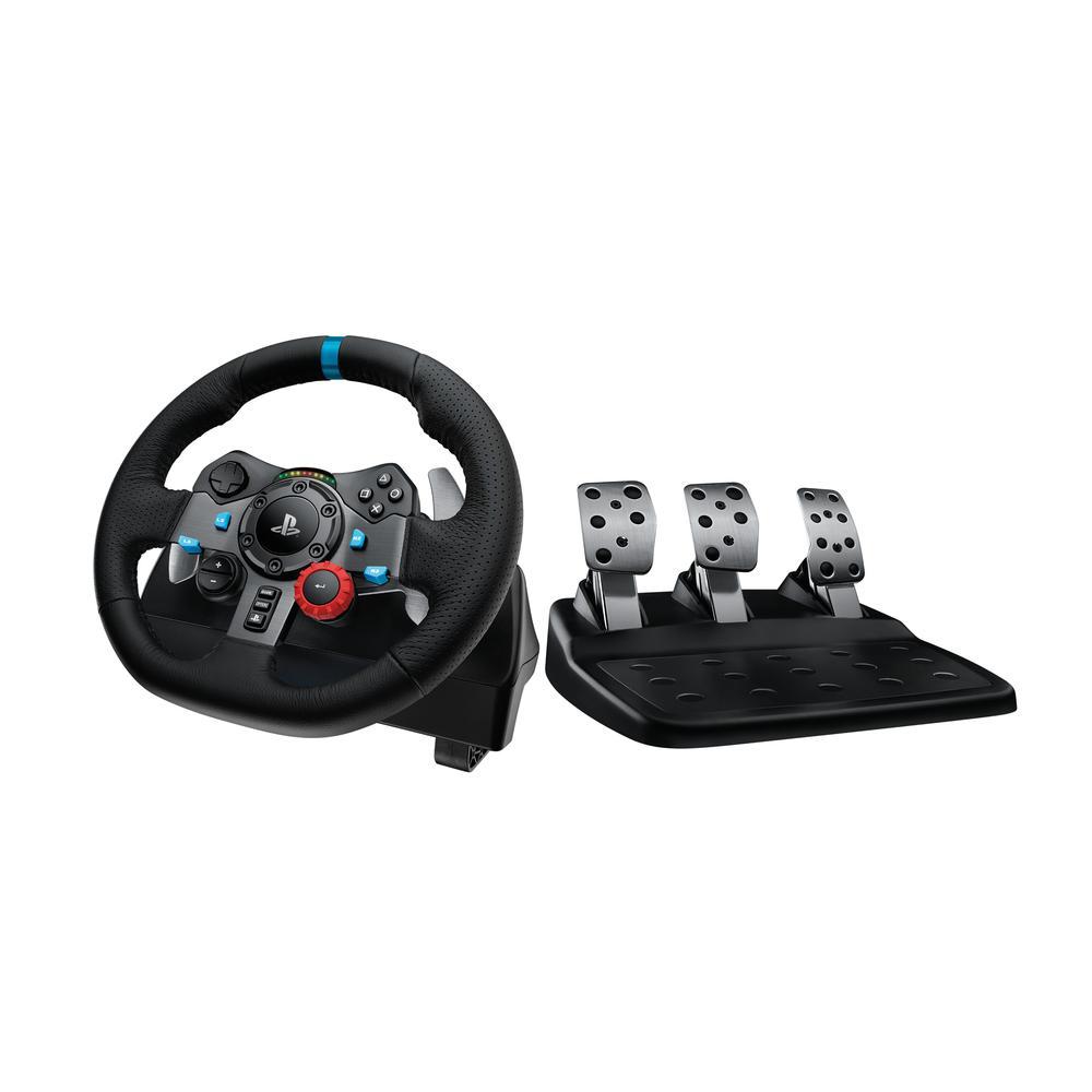 Logitech G92 Driving Force stýri og pedalar
