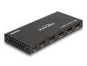 Delock HDMI Splitter 1x HDMI inn í 4x HDMI út, 4K@60 Hz með downscaler