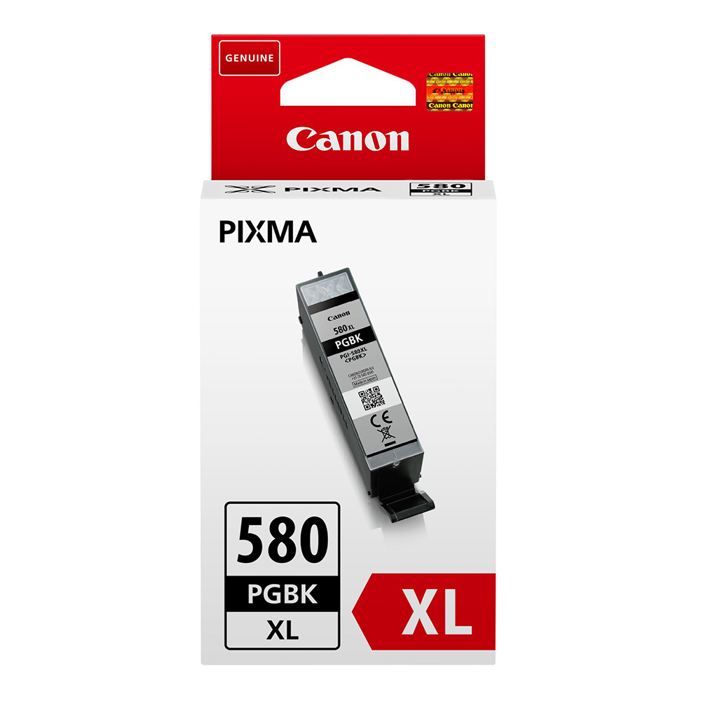 [2024C001AA] Canon PGI-580XL Svart blekhylki