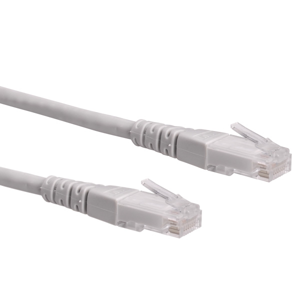 [21.15.0940-40] Netsnúra Cat6 RJ45-RJ45 Grá 10.0 m