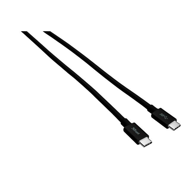 [21177] Trust USB3.1 USB-C í USB-C 5Gbps kapall, 1 metri, svartur