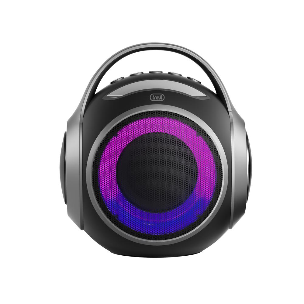[0XR8A20200] Trevi XR8A202 XR Jump RGB ferðahátalari með Bluetooth, svartur