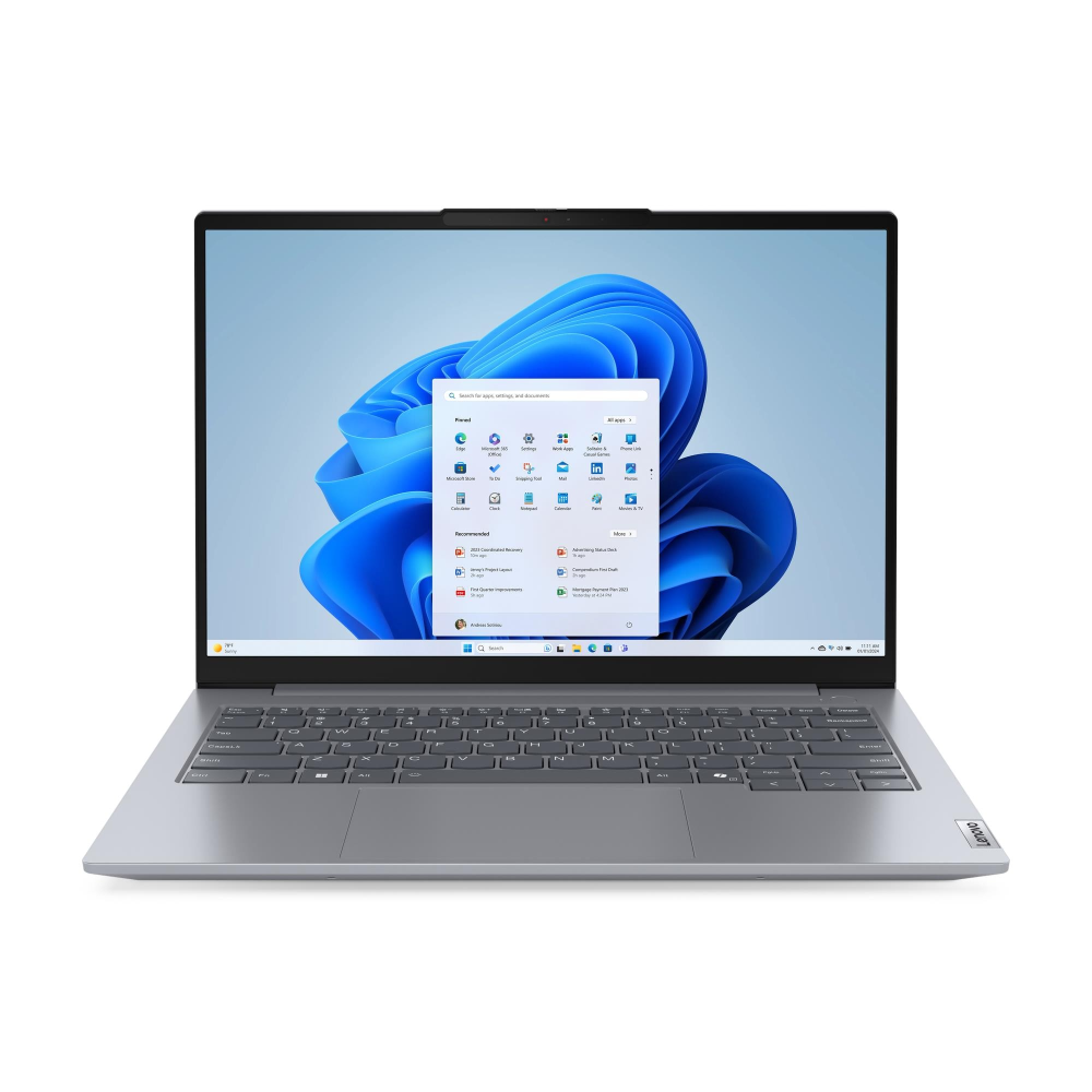 [21MV0016UK-W11P] Lenovo ThinkBook 14 G7 fartölva, 14" FHD+ R5 7535HS 16/256GB W11P, Arctic Grey