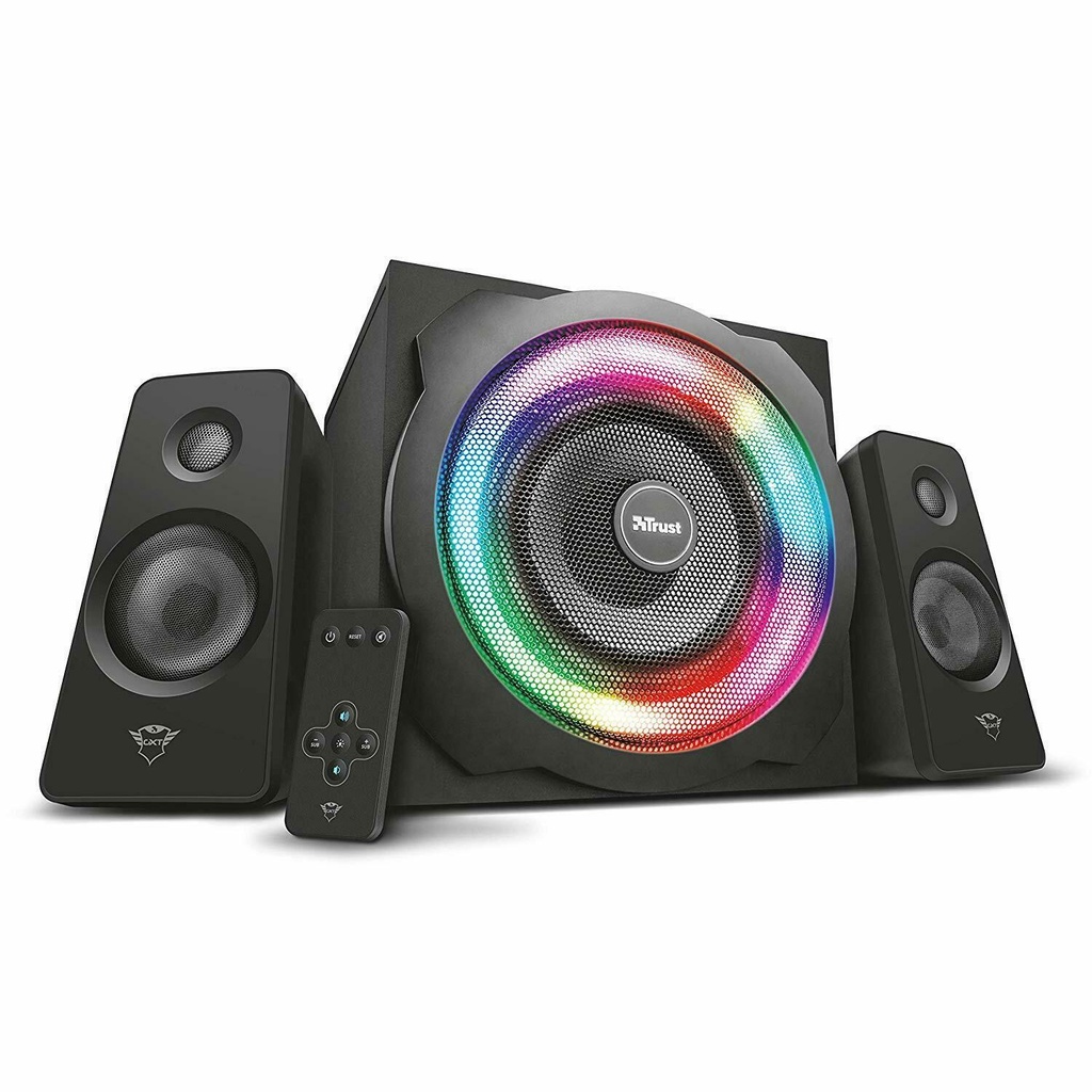 [22944] Trust GXT 629 Tytan 2.1 RGB hátalarar, svartir