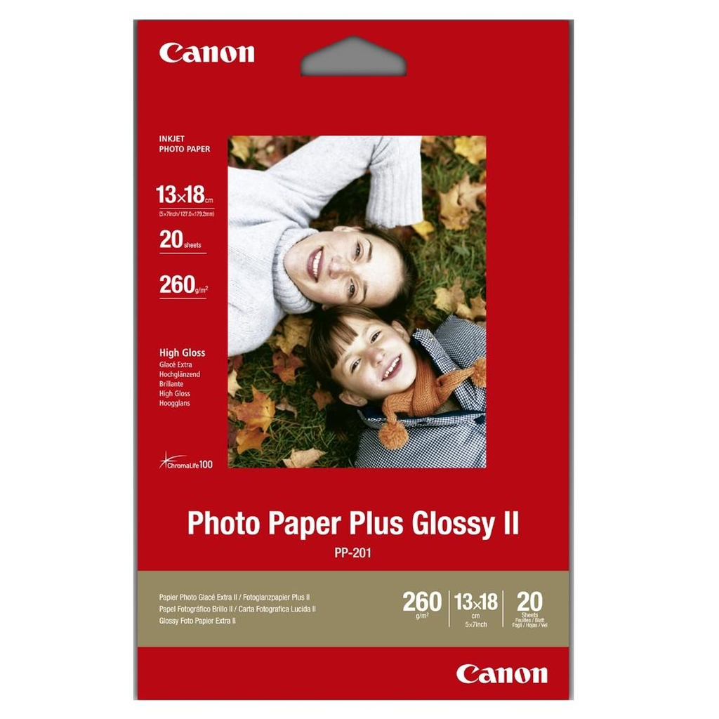 [2311B018AA] Canon 13x18'' Glossy ljósmyndapappír , 20 blöð