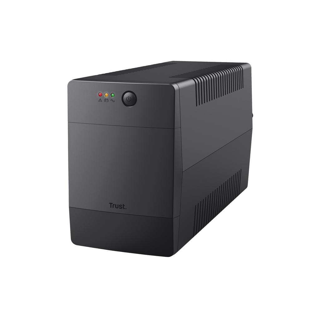 [23505] Trust Paxxon 1500VA UPS varaaflgjafi með 4 innstungum